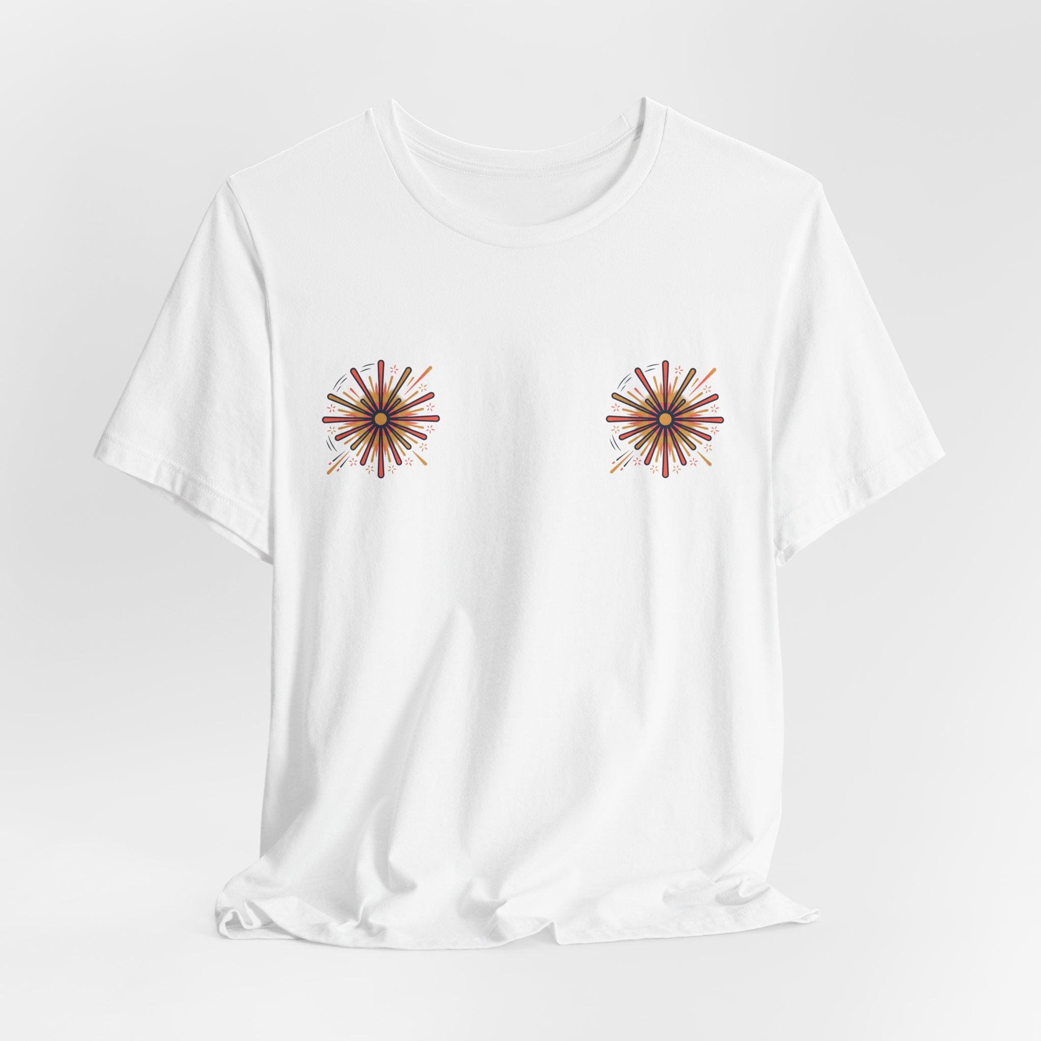 Fourth of July Nipple Art Tee