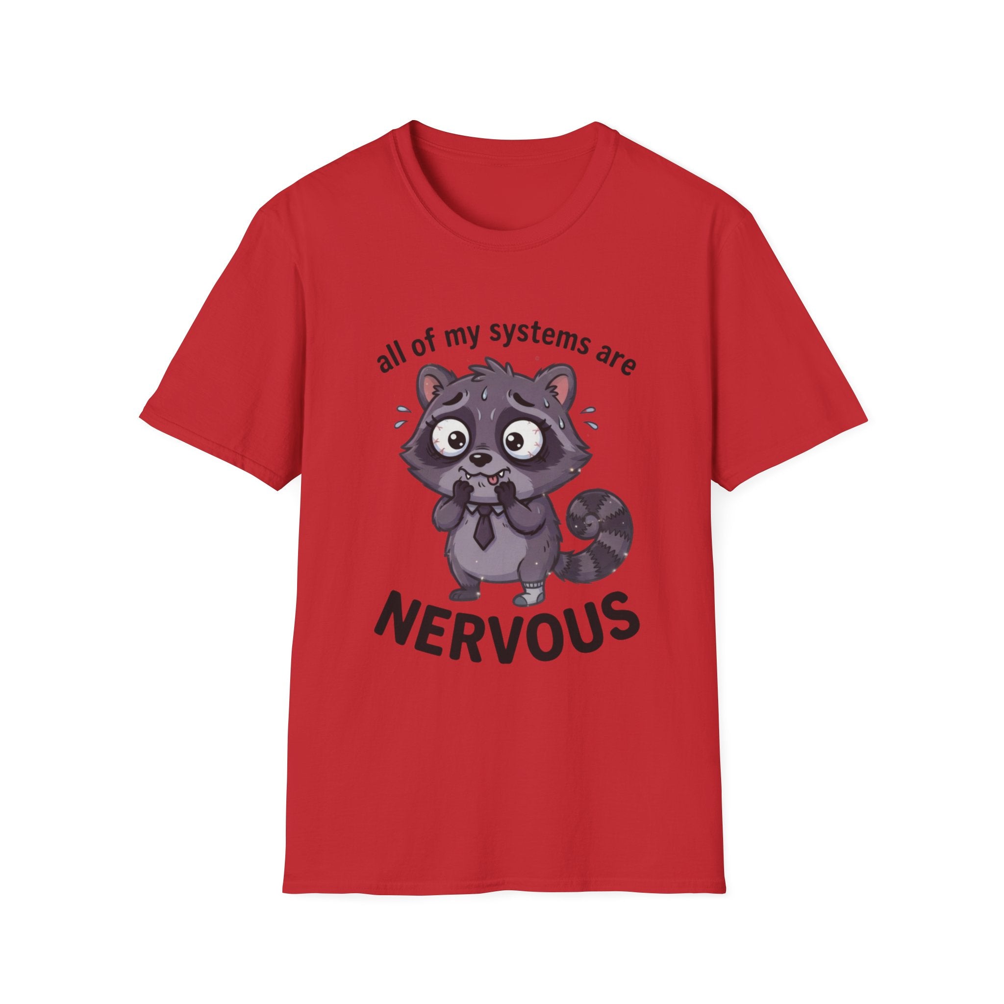 Nervous Raccoon Tee