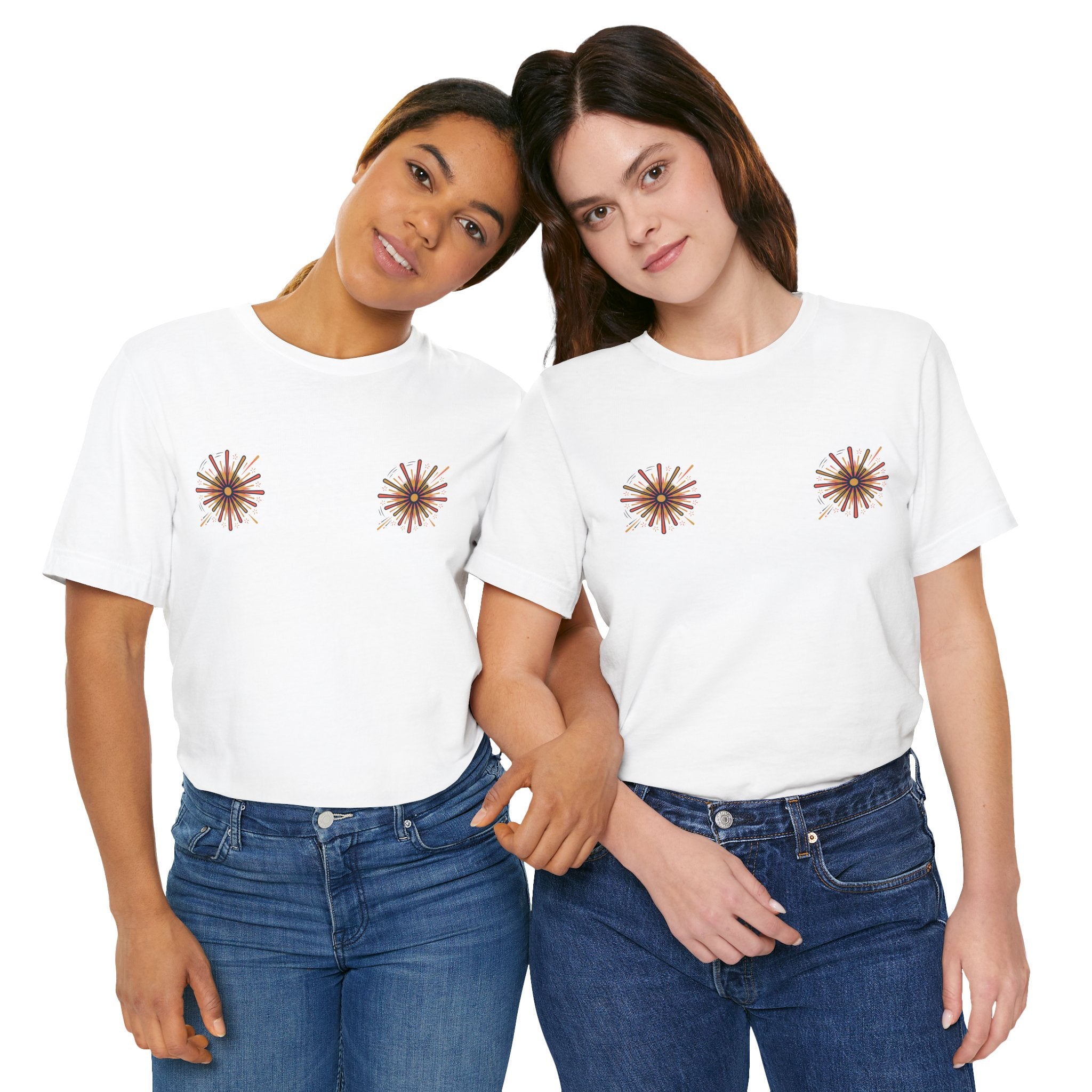 Fourth of July Nipple Art Tee