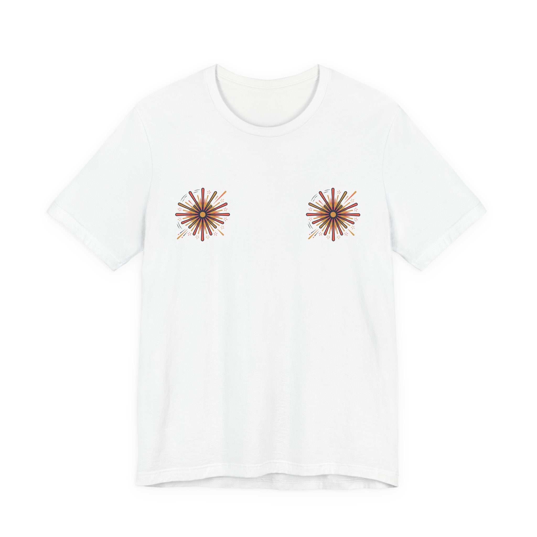 Fourth of July Nipple Art Tee