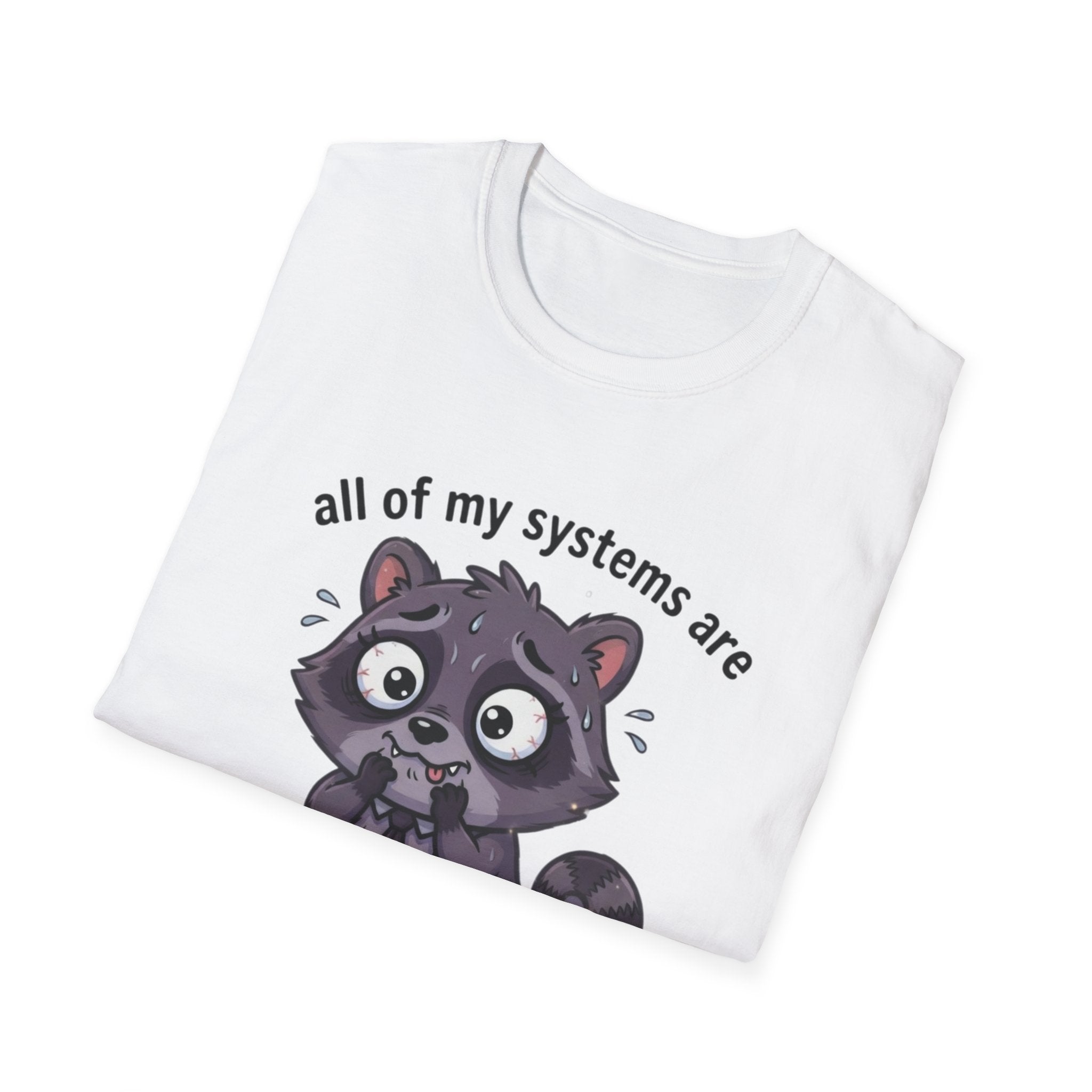 Nervous Raccoon Tee